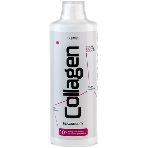 Collagen Liquid (1000 мл) + Biotin + Vitamin C Німеччина - Blackberry ВИТ-186518 фото