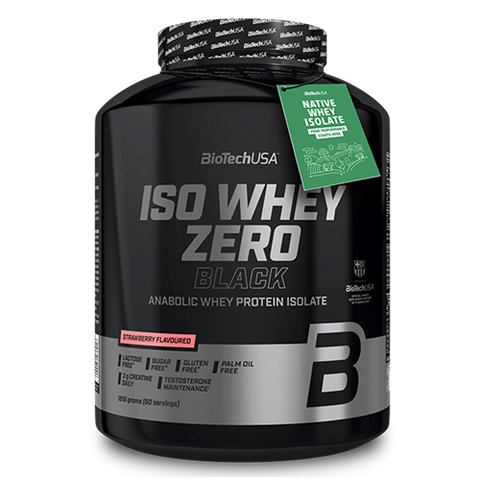Iso Whey Zero Black (1816 г), Strawberry ВИТ-185609 фото