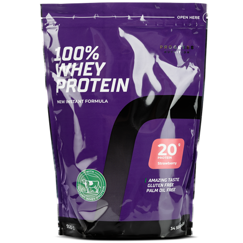 100% Whey Protein New Instant Formula (920 г), Strawberry ВИТ-183934 фото