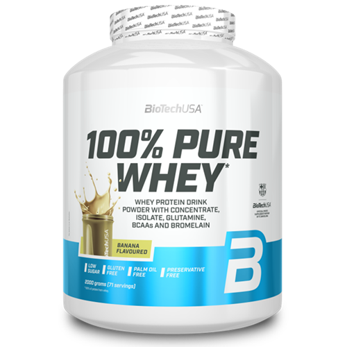 100% Pure Whey (2000 г) Banana ВИТ-186626 фото