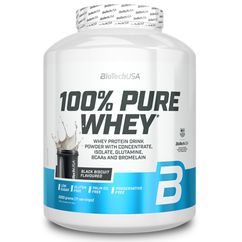 100% Pure Whey (2000 г) Black biscuit ВИТ-186626 фото