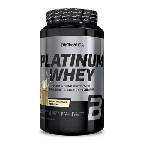 Platinum Whey 1000г, Bourbon Vanila ВИТ-185610 фото
