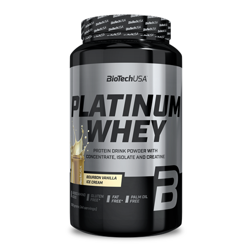 Platinum Whey 1000г, Bourbon Vanila ВИТ-185610 фото