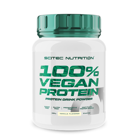 100% Vegan Protein (1000 гр), Vanilla ВИТ-183395 фото
