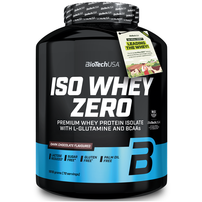 Iso Whey Zero (1816 г), Dark Chocolate ВИТ-182115 фото