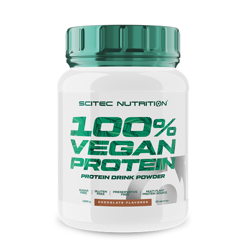 100% Vegan Protein (1000 гр), Chocolate ВИТ-183395 фото