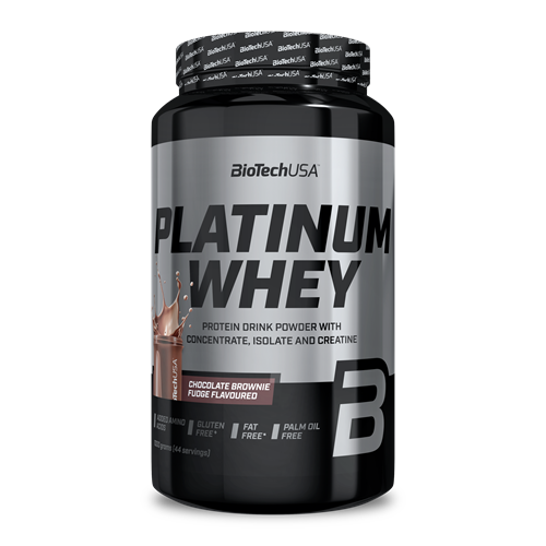 Platinum Whey 1000г, chocolate brownie fudge ВИТ-185610 фото