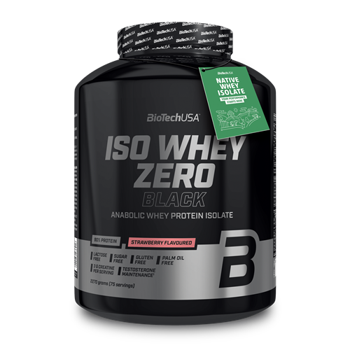 Iso Whey Zero Black (2270 гр), Strawberry ВИТ-182452 фото