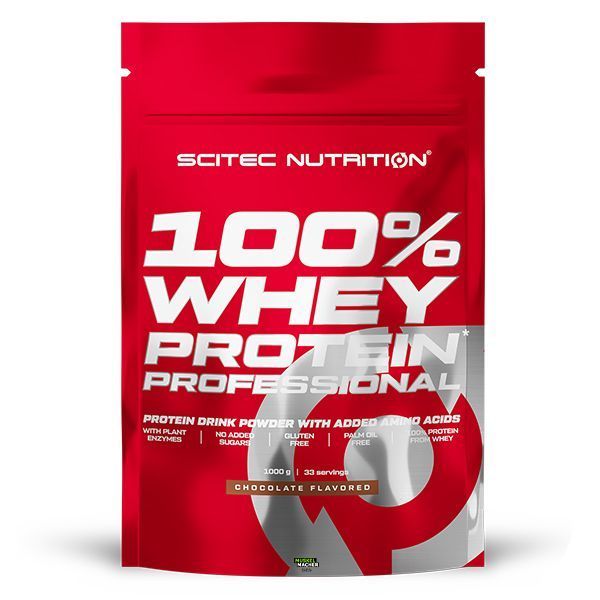 100% Whey Protein Professional (1000 г) Chocolate ВИТ-185722 фото
