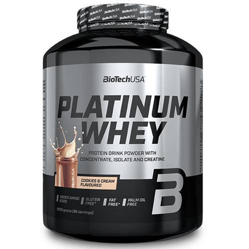 Platinum Whey 2000г, Cookies & Cream ВИТ-185611 фото