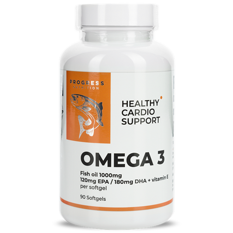 Omega 3 Healthy, Fish Oil 1000mg, EPA 180mg / DHA 120mg + Vit.E (90 капс) ВИТ-183912 фото