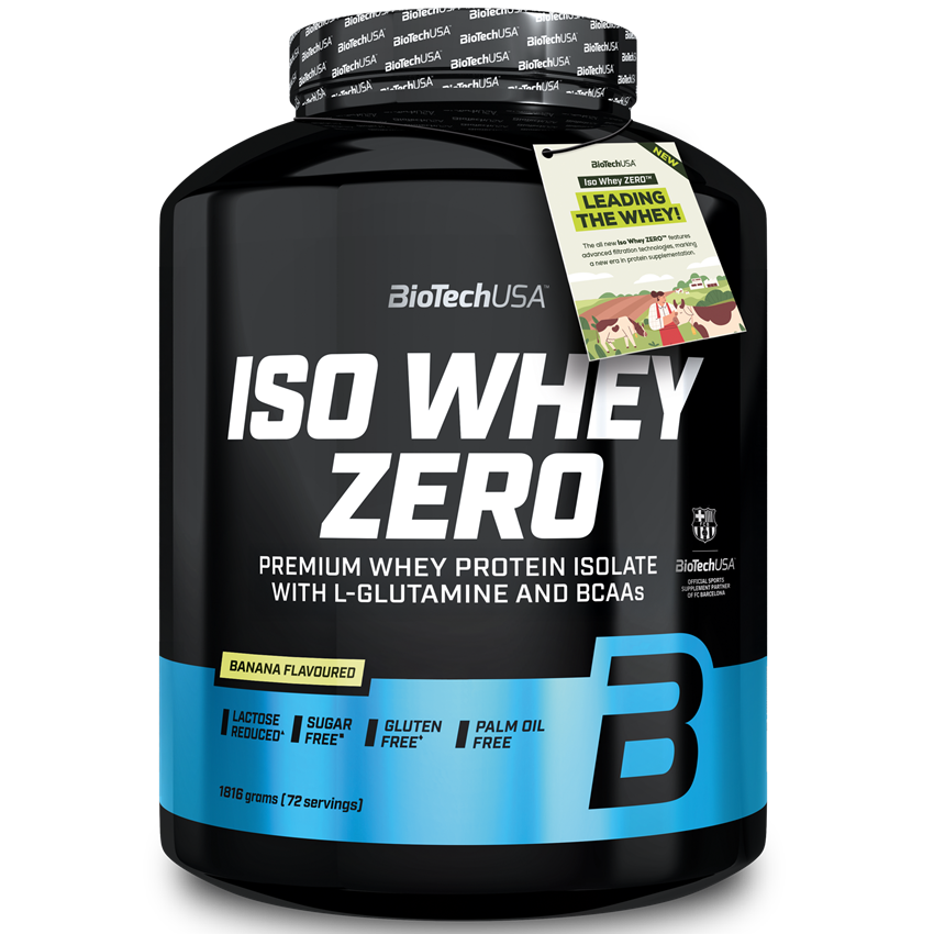 Iso Whey Zero (1816 гр), Banana ВИТ-182115 фото