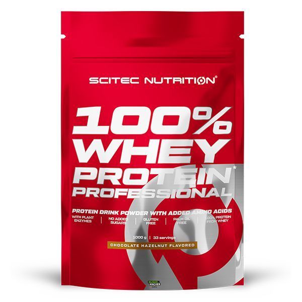 100% Whey Protein Professional (1000 г) Chocolate Hazelnut ВИТ-185722 фото