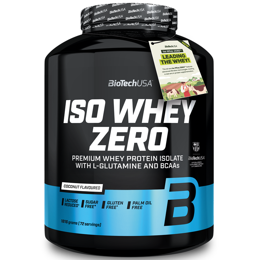 Iso Whey Zero (1816 гр), Coconut ВИТ-182115 фото