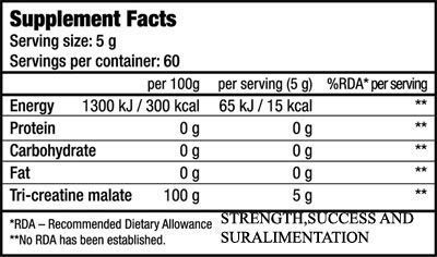 Tri-Creatine Malate (300 гр) КР-021202 фото