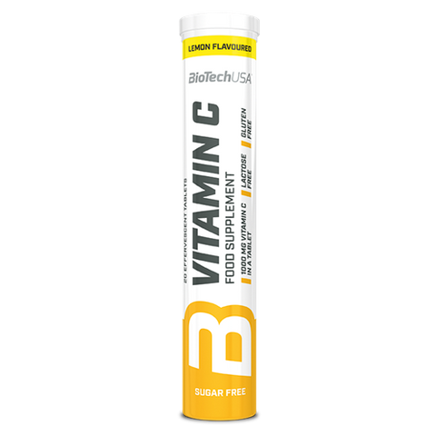 Vitamin C effervescent tablets (20 таб), Lemon ВИТ-182523 фото