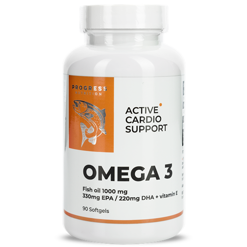 Omega Active, Fish Oil 1000mg, EPA 330mg / DHA 220mg + Vit.E (90 капс) ВИТ-183914 фото