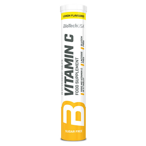 Vitamin C effervescent tablets (20 таб), Lemon ВИТ-182523 фото