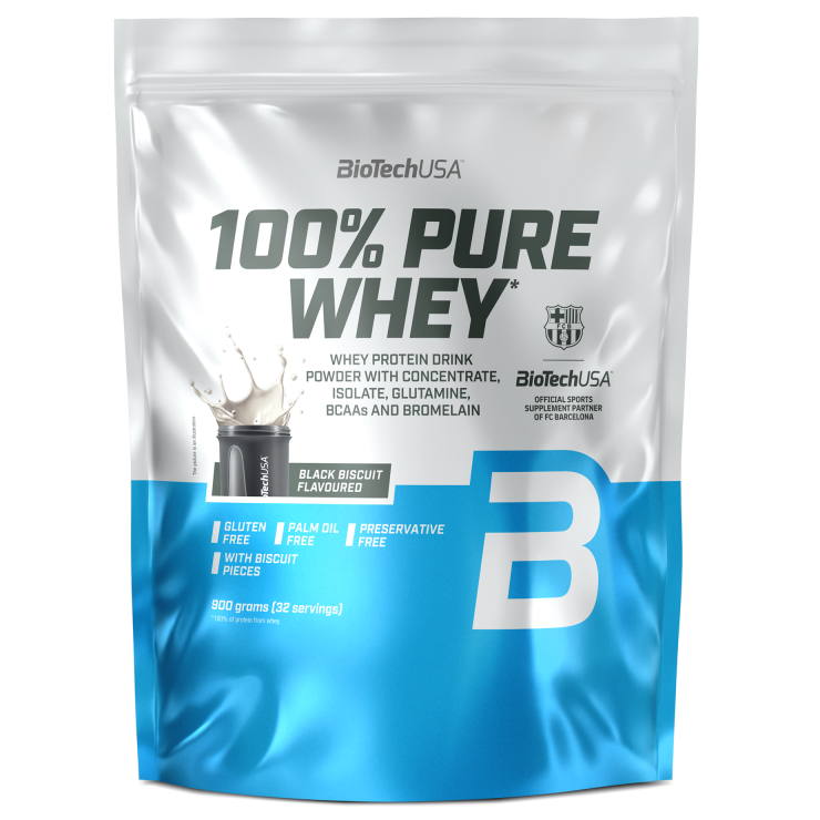 100% Pure Whey (900 г) Black biscuit ВИТ-186628 фото