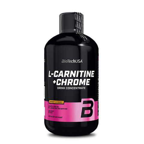 L-carnitine 35.000 + Chrome (500 мл), Апельсин ЛК-150136 фото