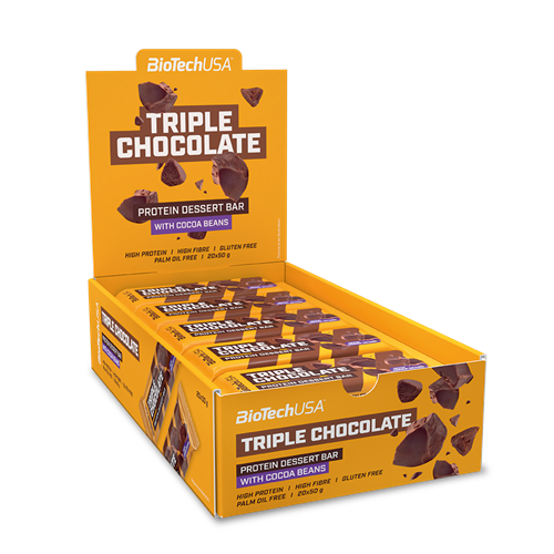 Protein Dessert Bar (50 гр), Triple Chocolate ВИТ-182901 фото
