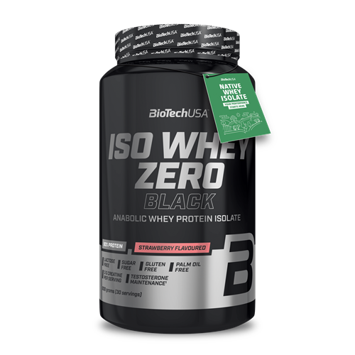 Iso Whey Zero Black (908 гр), Strawberry ВИТ-182455 фото