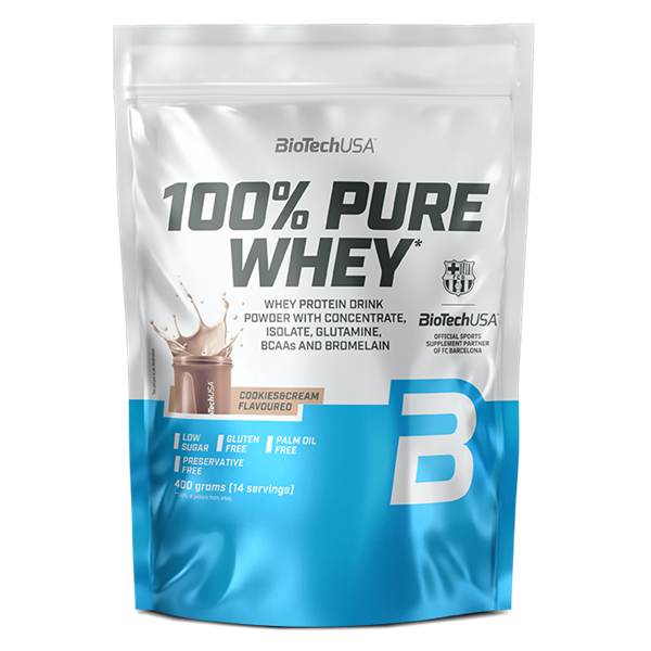 100% Pure Whey (400 г) Cookies & Cream ВИТ-186627 фото