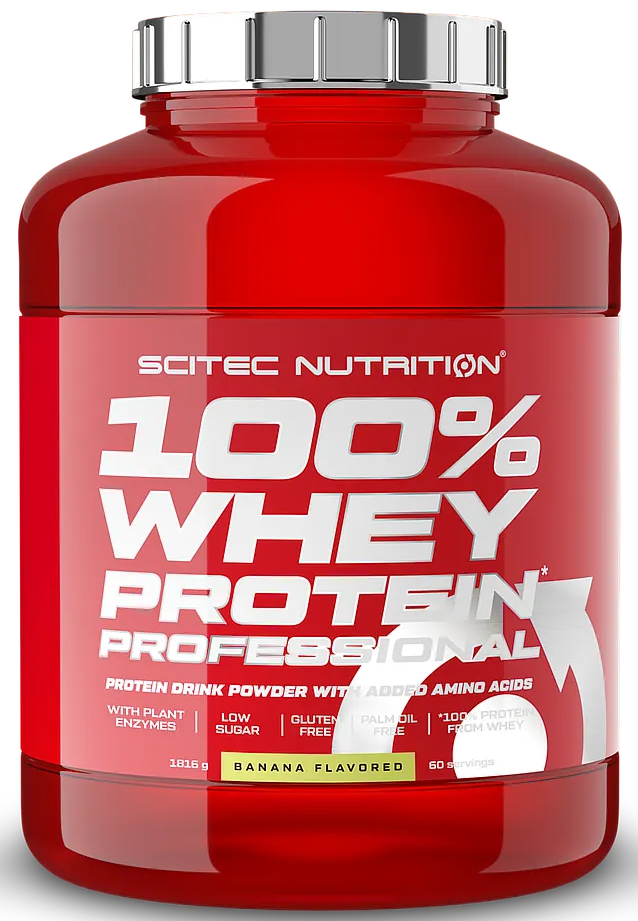 100% Whey Protein Professional (1816 г) Banana ВИТ-186807 фото